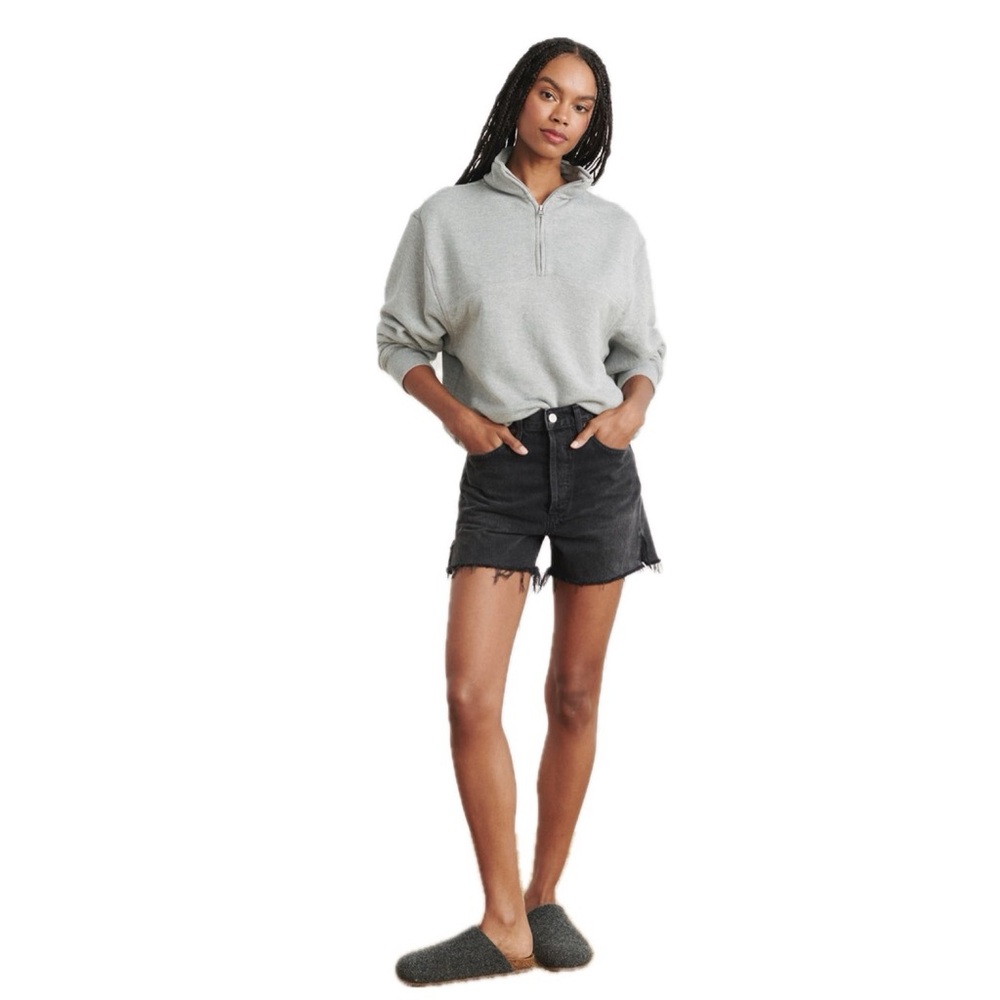 NWOT Jenni Kayne Half Zip Sweatshirt - Picture 2 of 9